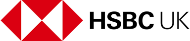 The logo of the bank HSBC