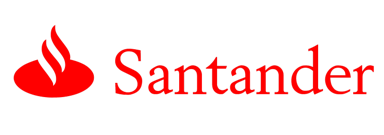 The logo of Santander Bank